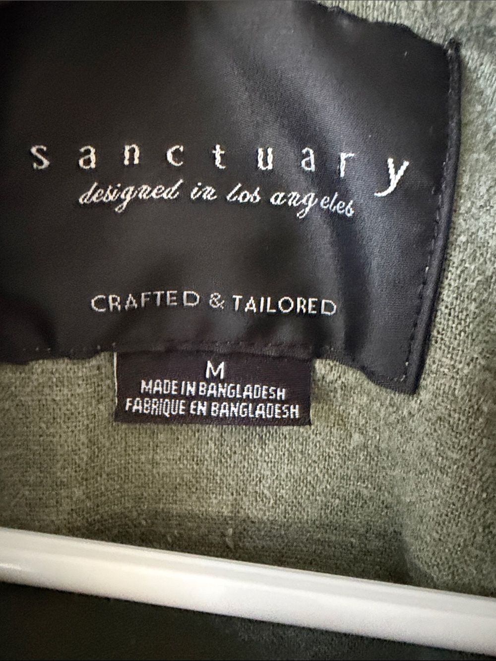 Sanctuary Olive Utility Drawstring Jacket - Picture 2 of 3